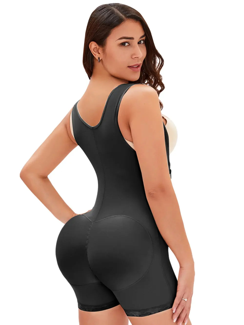 Full Size Side Zip Up Shapewear side zip design