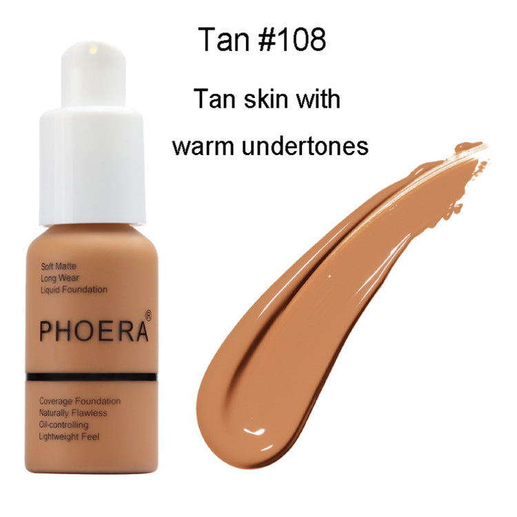 Matte foundation oil control concealer cream
