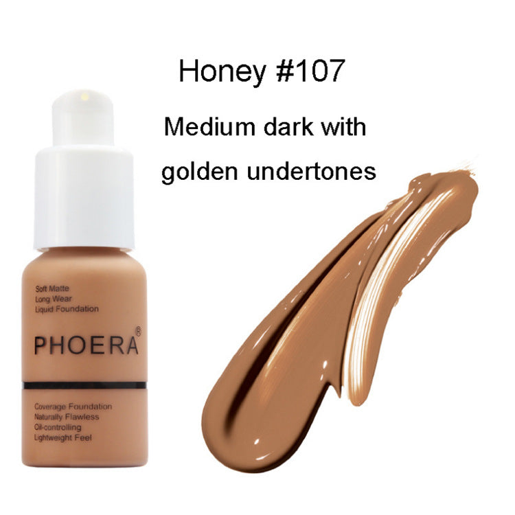 Matte foundation oil control concealer cream