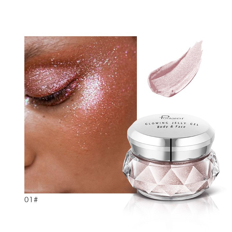Jelly highlighter liquid glow makeup
