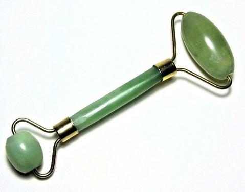 Jade facial roller for facial massage
