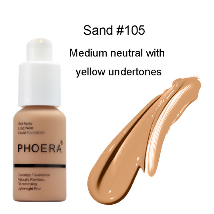 Matte foundation oil control concealer cream