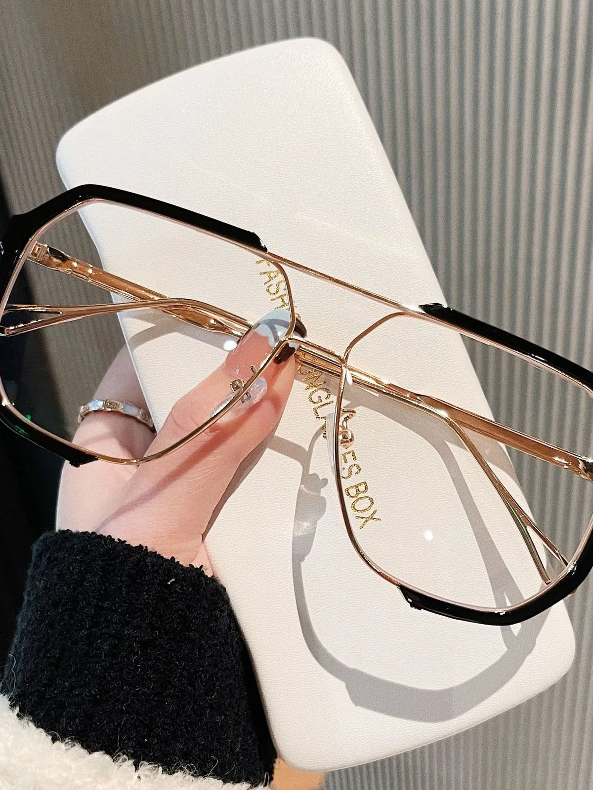 Oversized UV Protection Sunglasses fashion eyewear