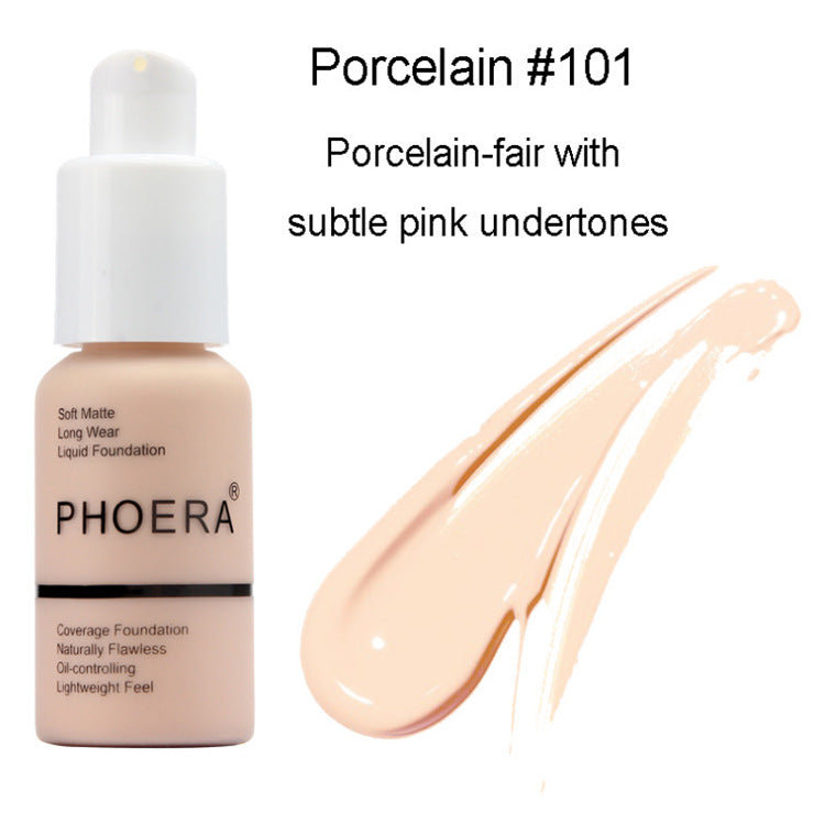 Matte foundation oil control concealer cream
