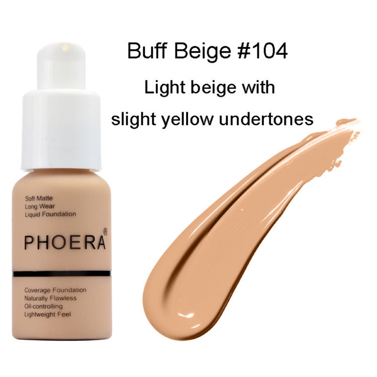 Matte foundation oil control concealer cream