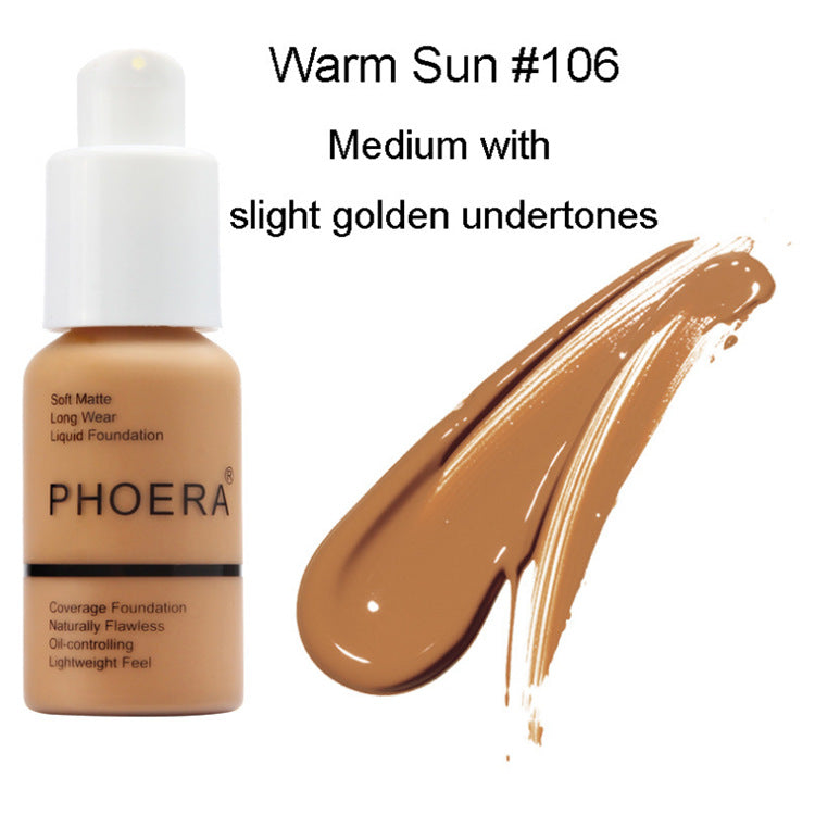 Matte foundation oil control concealer cream