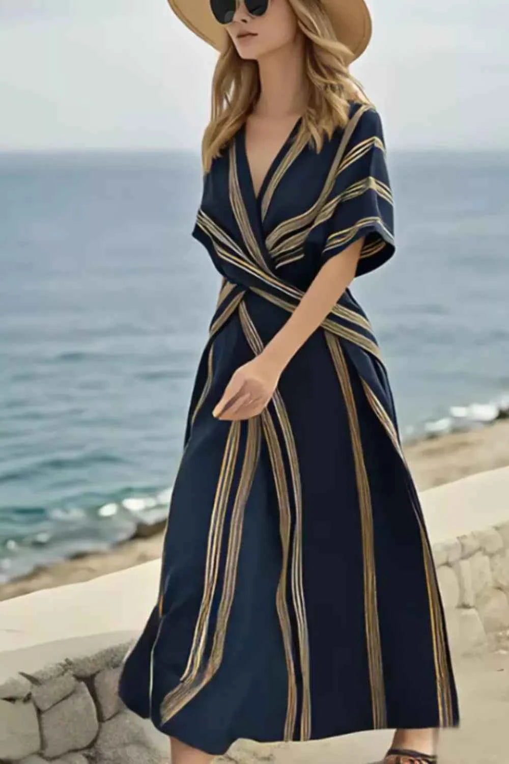 Chic Striped Maxi Dress: Elevate Your Summer Style Effortlessly