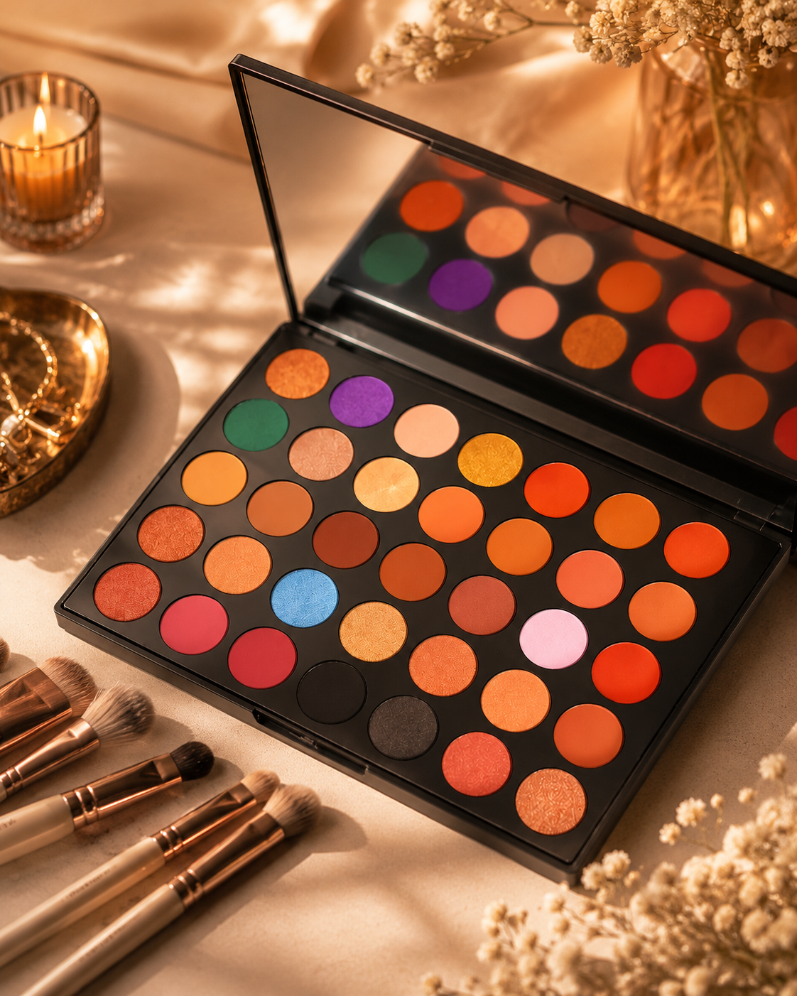 Purple Dusk High Pigment Eyeshadow Palette - Eloria Shop