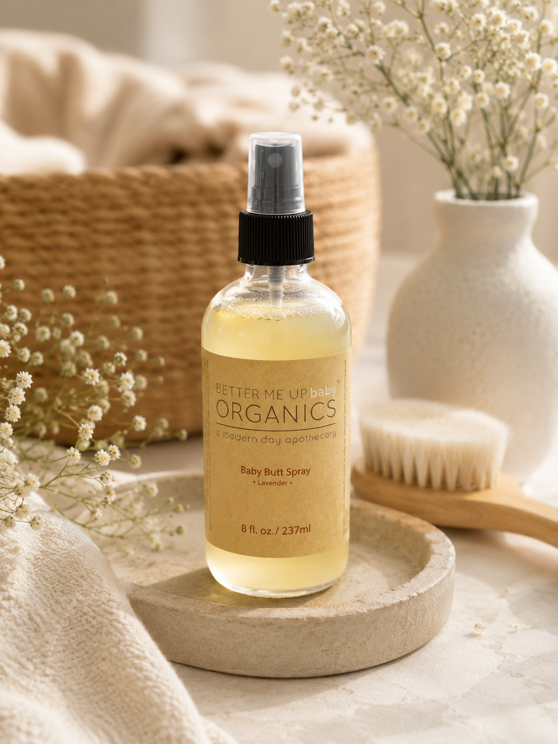 Organic Baby Butt Spray Travel Size - Eloria Shop