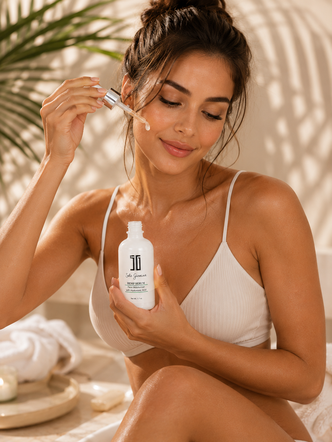 Natural Hemp Facial Serum SG Hemp