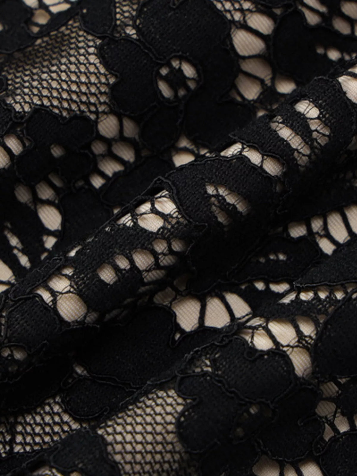 Lace spaghetti strap mini dress lace detail
