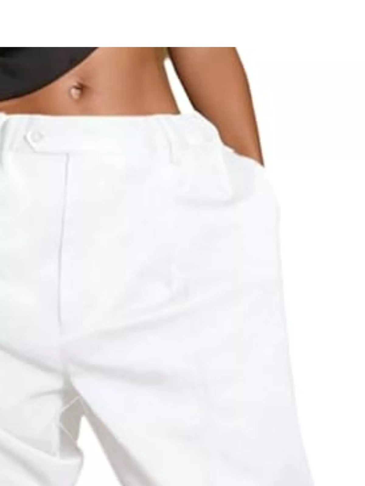 Pleated high waist shorts with drawstring waist