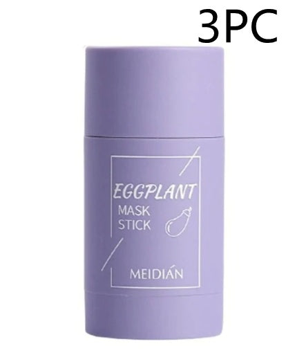 Green tea mask stick for cleansing facial care