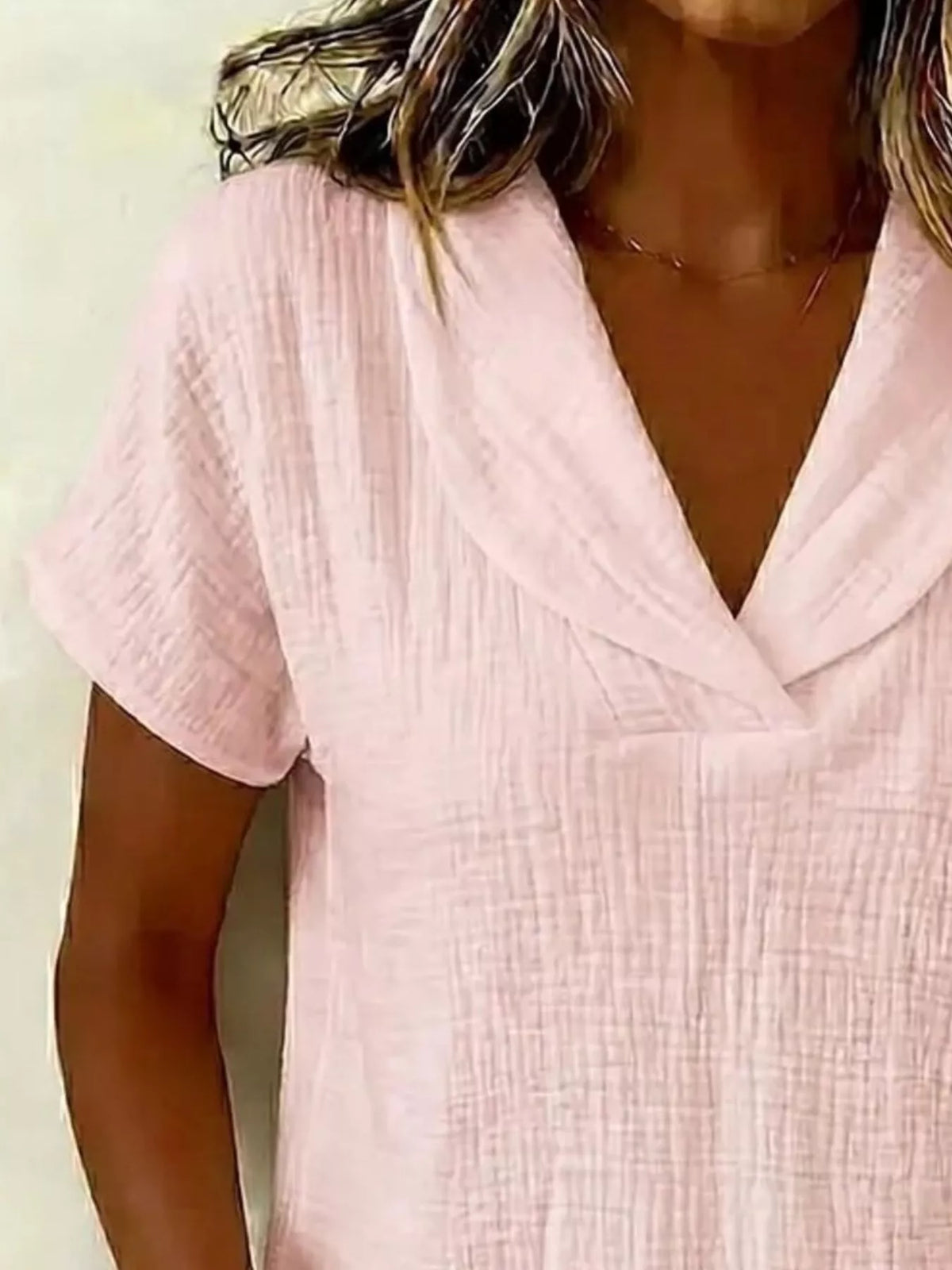 Plus size casual blouse everyday style