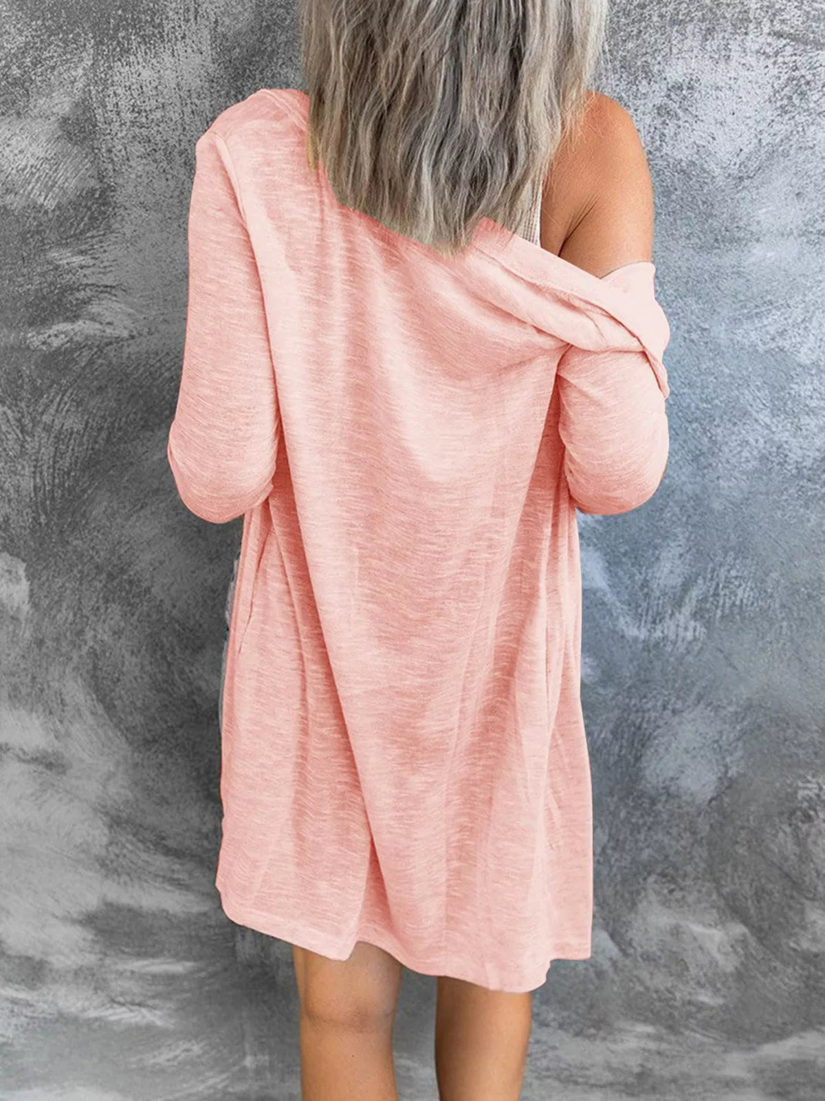 Lightweight Button-Down Cardigan women&