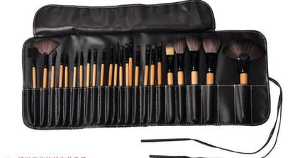 Makeup brush set for eyeshadow and eyebrows