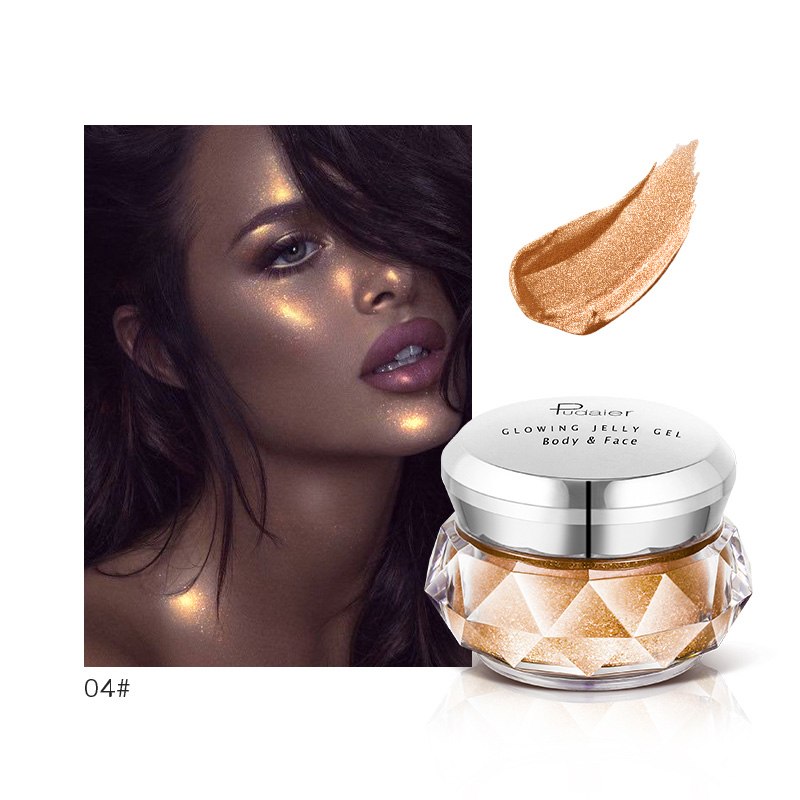 Jelly highlighter liquid glow makeup