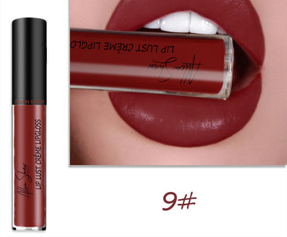 Silky Cream texture Lip Gloss vibrant shades