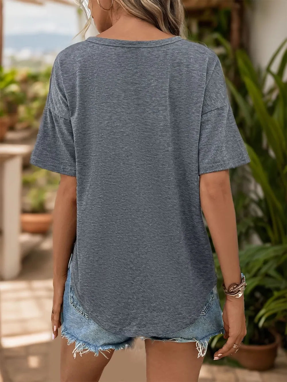 Stylish Half Sleeve T-Shirt casual outfit