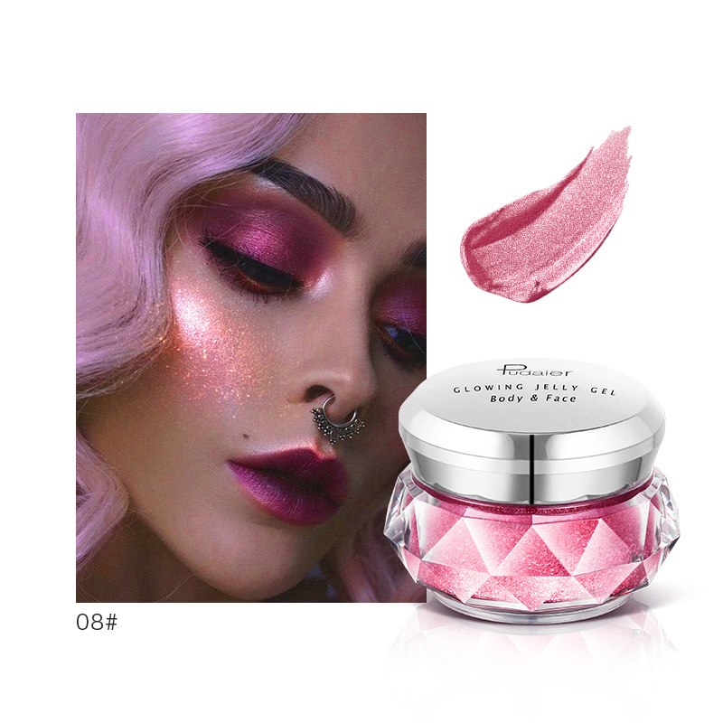 Jelly highlighter liquid glow makeup