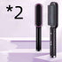 2-in-1 hair straightener and curling comb for versatile hairstyles