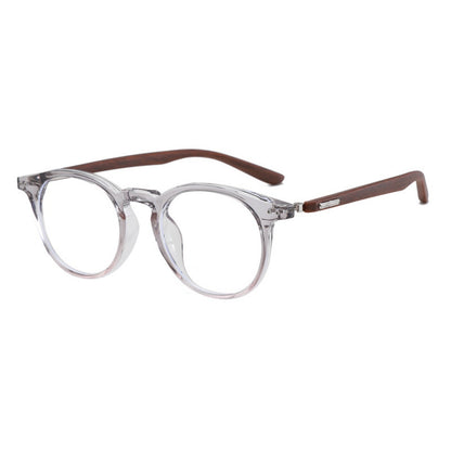 Lightweight Round Frame Glasses fashion style