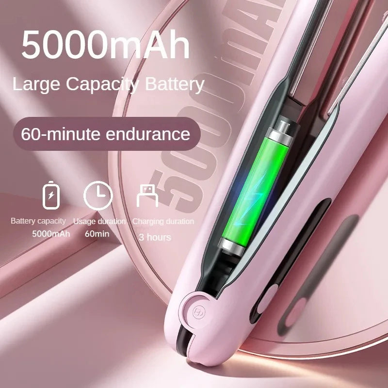 Cordless Hair Straightener portable styler