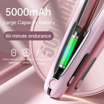 Cordless Hair Straightener portable styler
