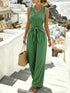 Elevate Your Style with Our Sleeveless Wide-Leg Jumpsuit