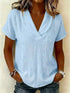 Plus size casual blouse everyday style