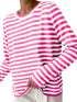 Striped Long Sleeve Sweater styled outfit