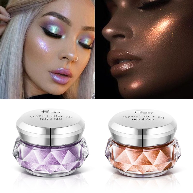 Jelly highlighter liquid glow makeup