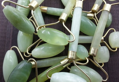 Jade facial roller for facial massage
