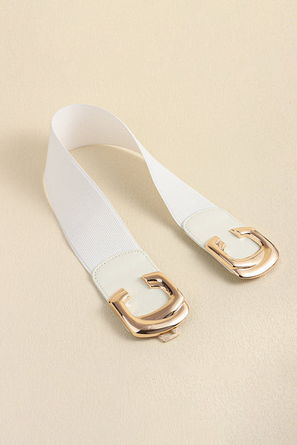 Zinc Alloy Buckle Elastic Belt elastic design