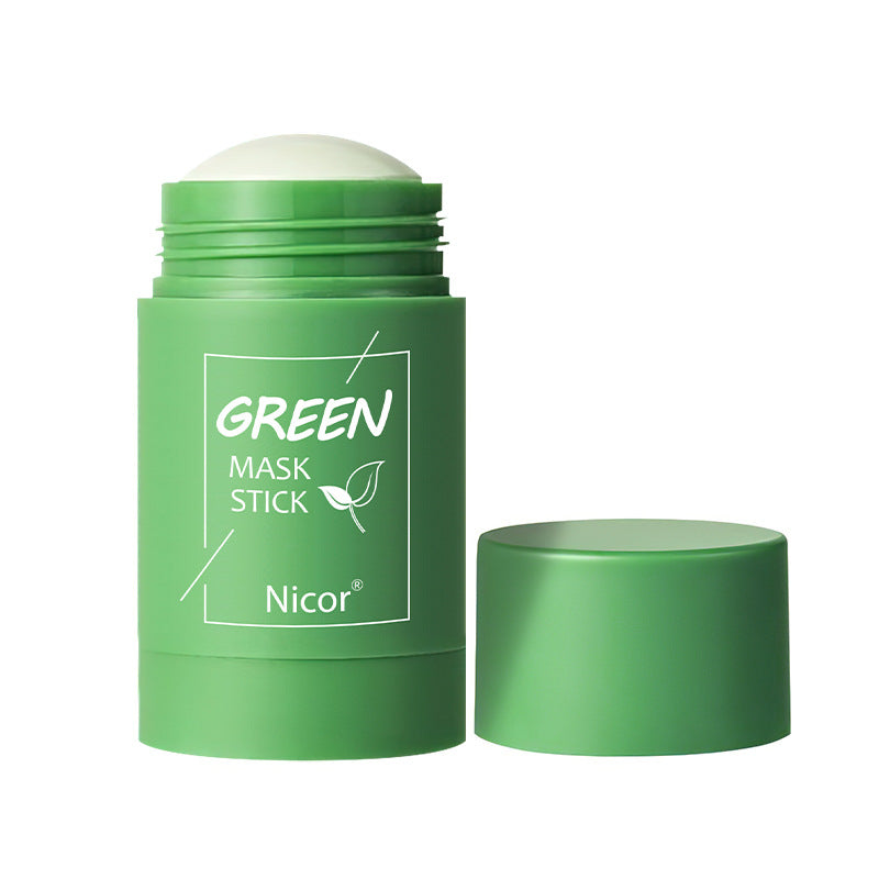 Green tea mask stick with botanical extracts