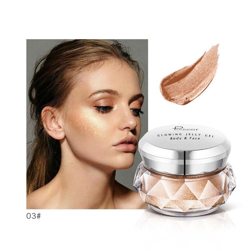 Jelly highlighter liquid glow makeup