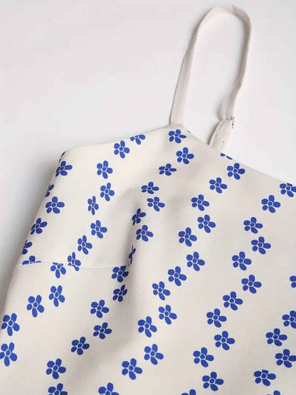 Sardine Print Midi Dress: Effortless Elegance for Every Occasion