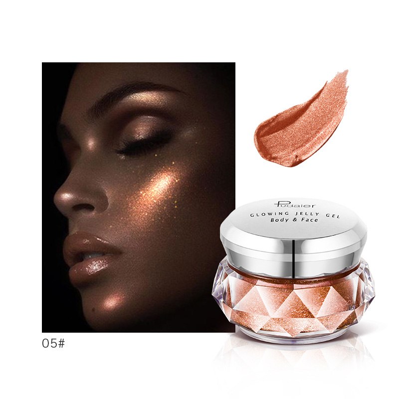 Jelly highlighter liquid glow makeup