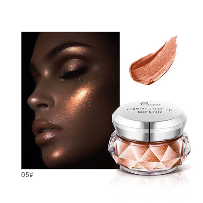 Jelly highlighter liquid glow makeup