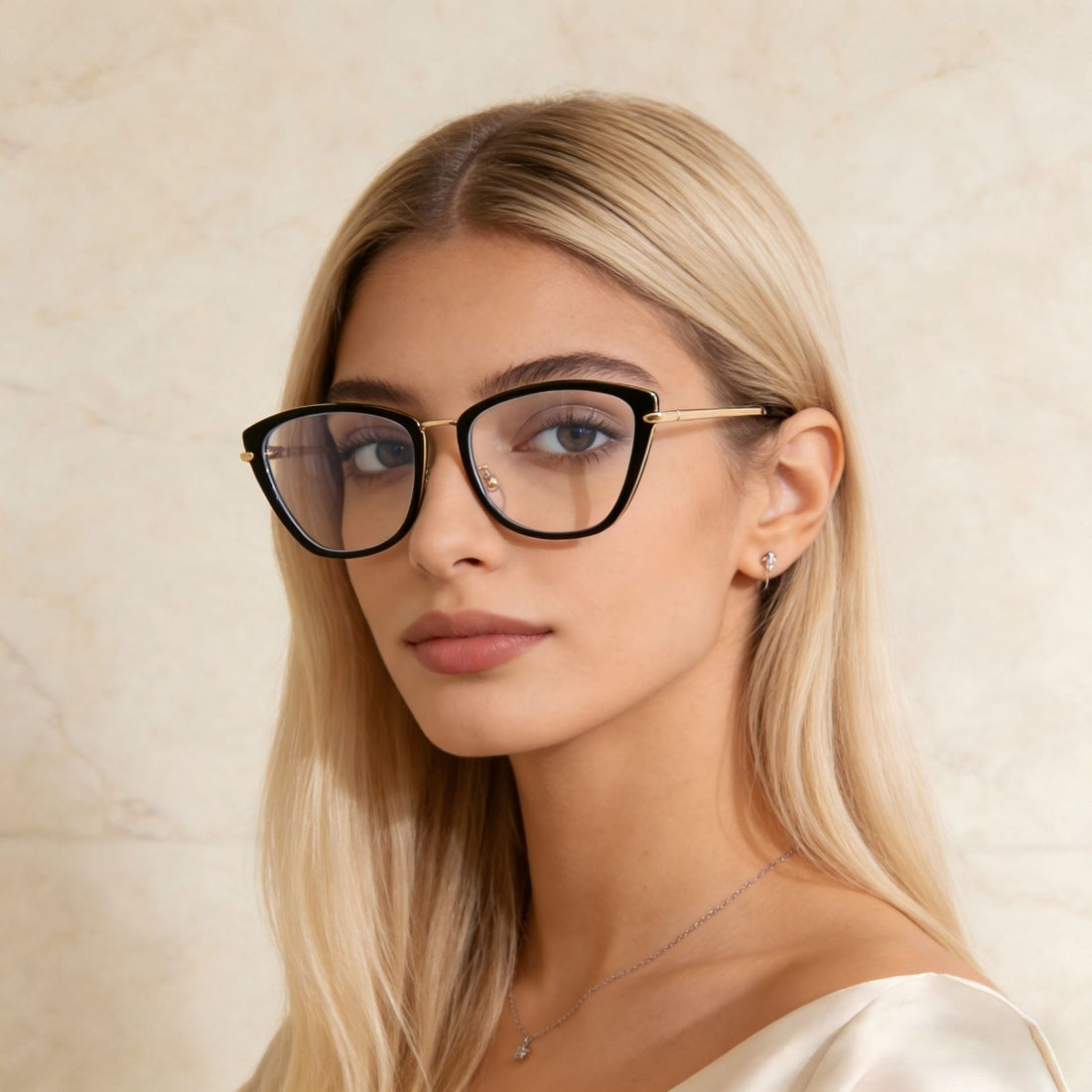 Stylish Cat-Eye Glasses fashion style