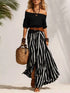 Stylish Off Shoulder Maxi Skirt Set for Effortless Fashion
