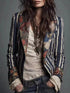 Slim Fit Floral Blazer – Women&