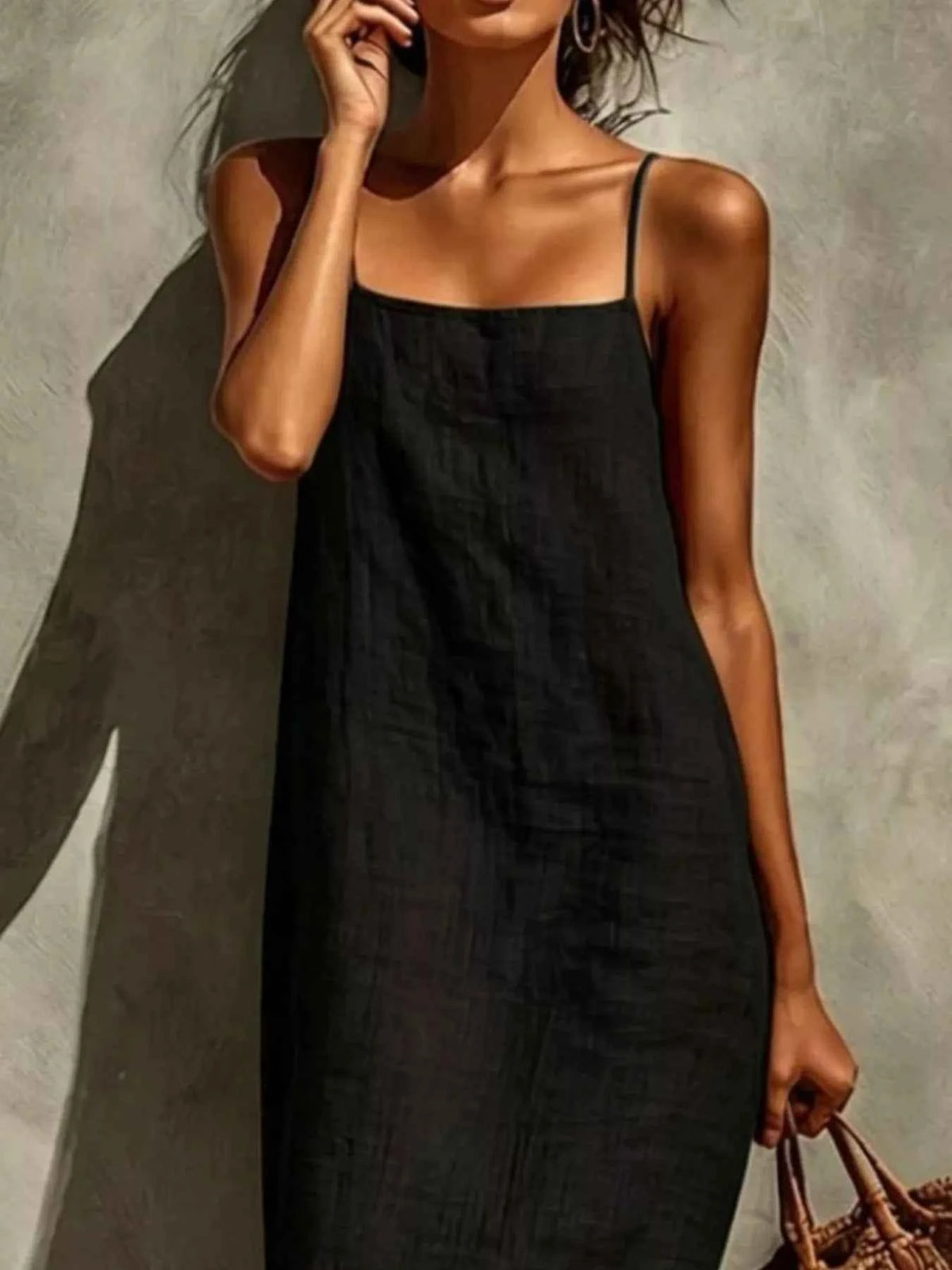Elevate Your Wardrobe with Our Sleeveless Linen Maxi Dress