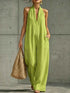 Elegant Plus Size Halter Jumpsuit: Effortless Style and Confidence for Every Occasion