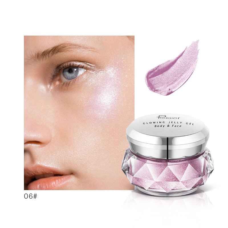 Jelly highlighter liquid glow makeup