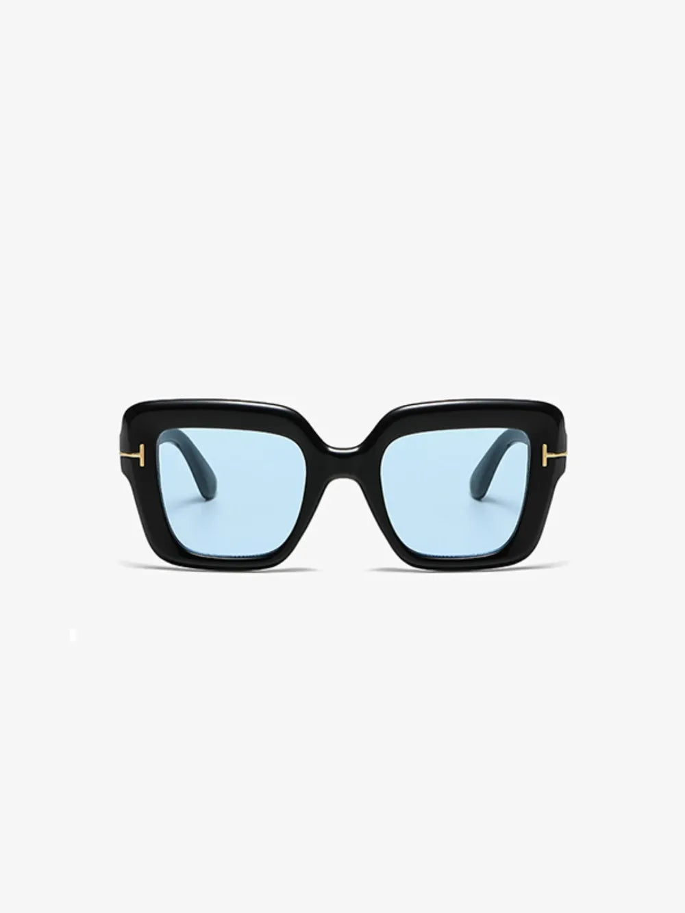 Polycarbonate frame square sunglasses modern square design