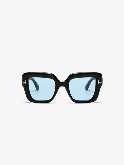 Polycarbonate frame square sunglasses modern square design