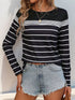 Classic Striped Long Sleeve T-Shirt casual outfit