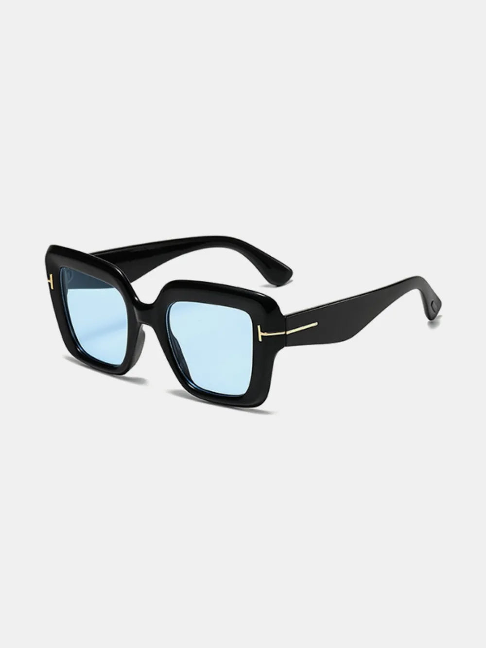Polycarbonate frame square sunglasses modern square design