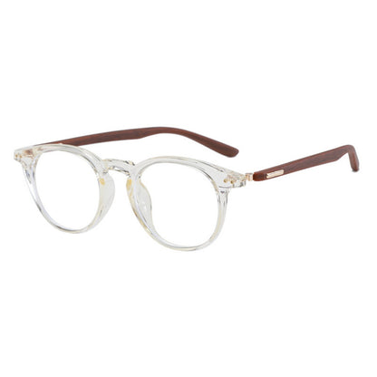 Lightweight Round Frame Glasses fashion style
